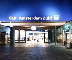 11月27日までスキポール空港⇄アムステルダム Zuidの区間、工事のため運休。
