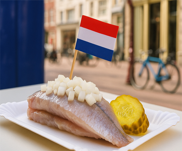 大阪万博でも味わえる話題のオランダの伝統的な国民食「ニシン」。定番の食べ方やベストシーズンは!?