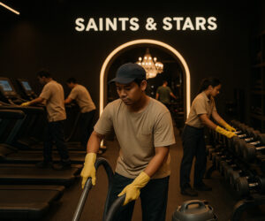 アムステルダムの高級フィットネスジム「Saints & Stars」で外国人清掃スタッフ搾取疑惑。パスポート没収・17時間労働・和解金による口止め提案も。