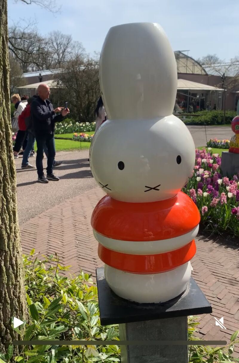 Image for the Tweet beginning: スキポールにもあるんだ
キューケンホフ公園で見てくそわろたやつ 